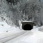 Connaught Tunnel, East Portal / Железнодорожный тоннель